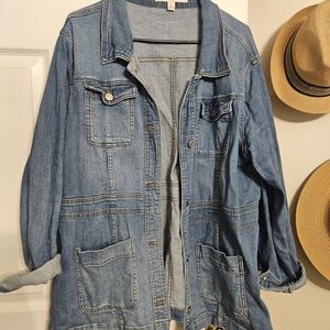 Cato Light Blue Jean Jacket